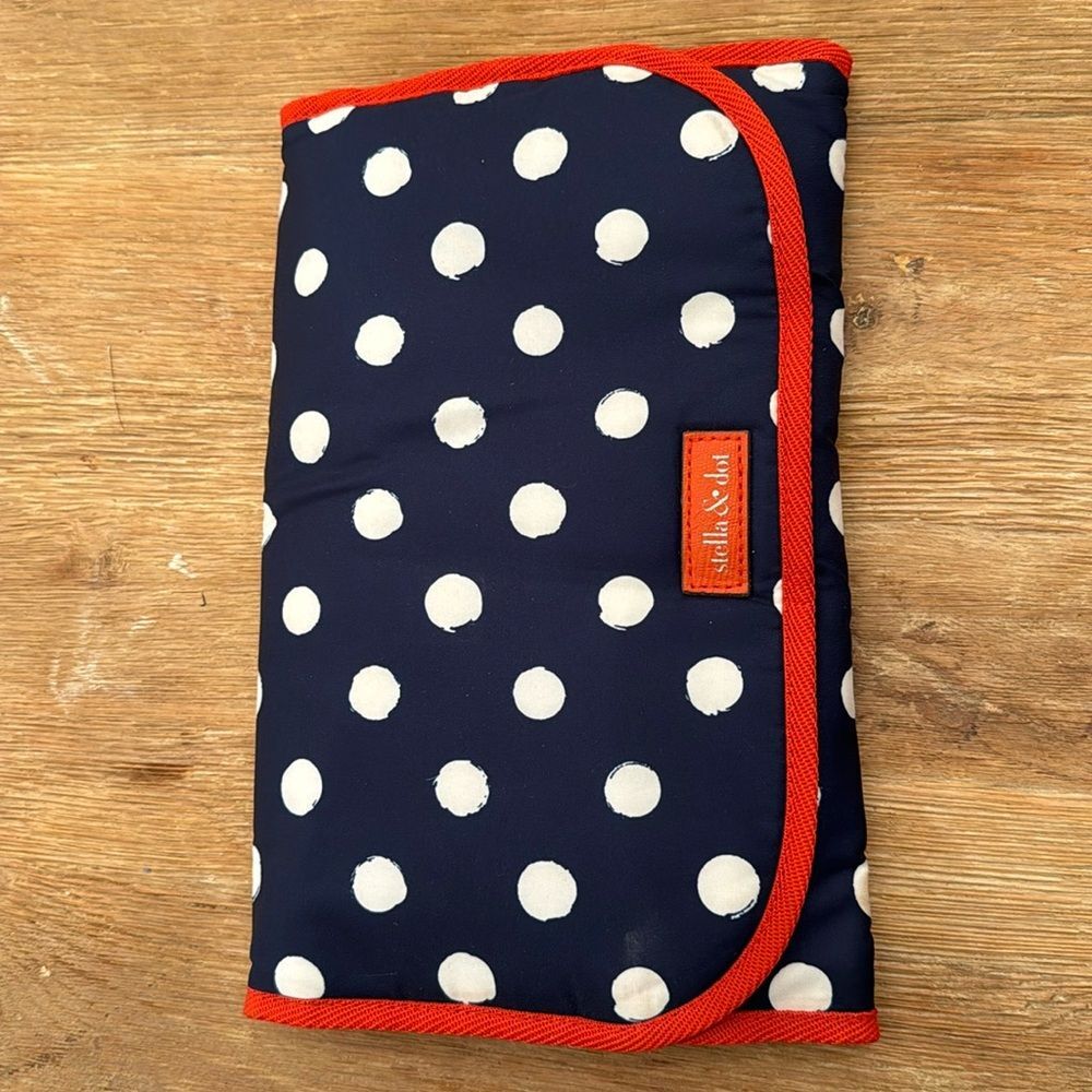 Stella & Dot Polka Dot Travel Bag